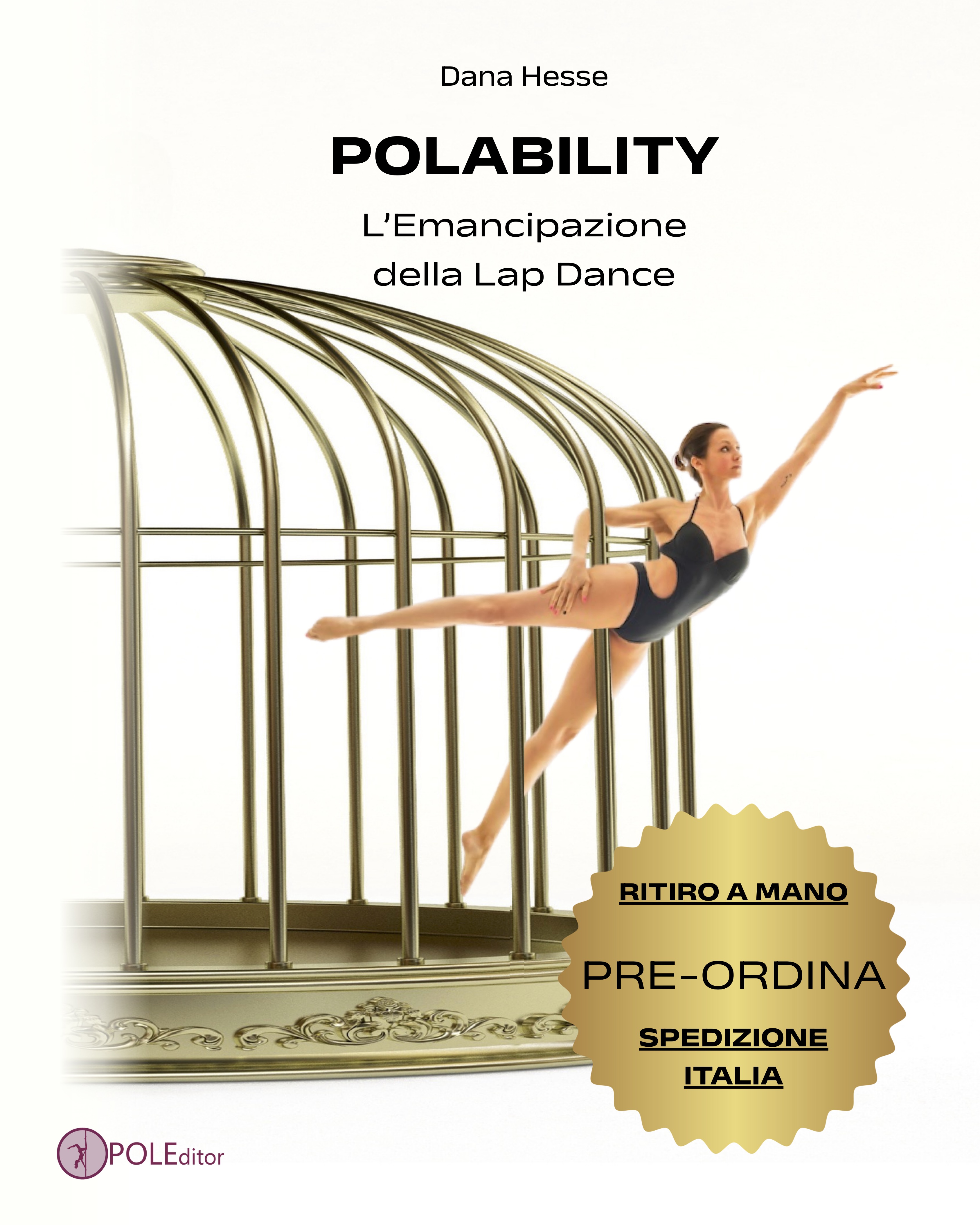 Copertina del libro Polability – L'Emancipazione della Lap Dance di Dana Hesse